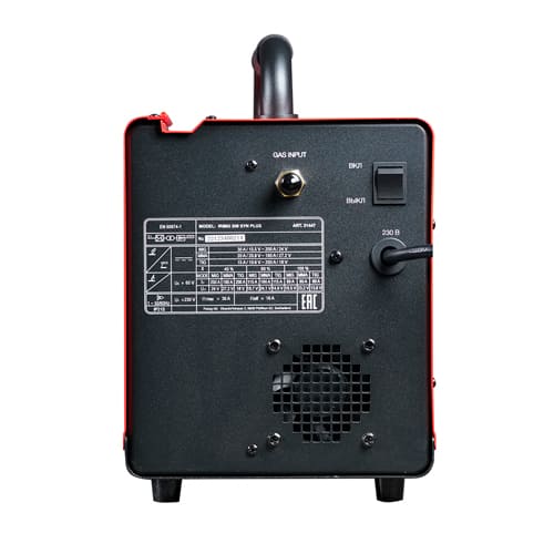 Сварочный инверторный полуавтомат FUBAG IRMIG 208 SYN PLUS (31447)+ горелка FB 250 3м (FB250Ergo 3м)