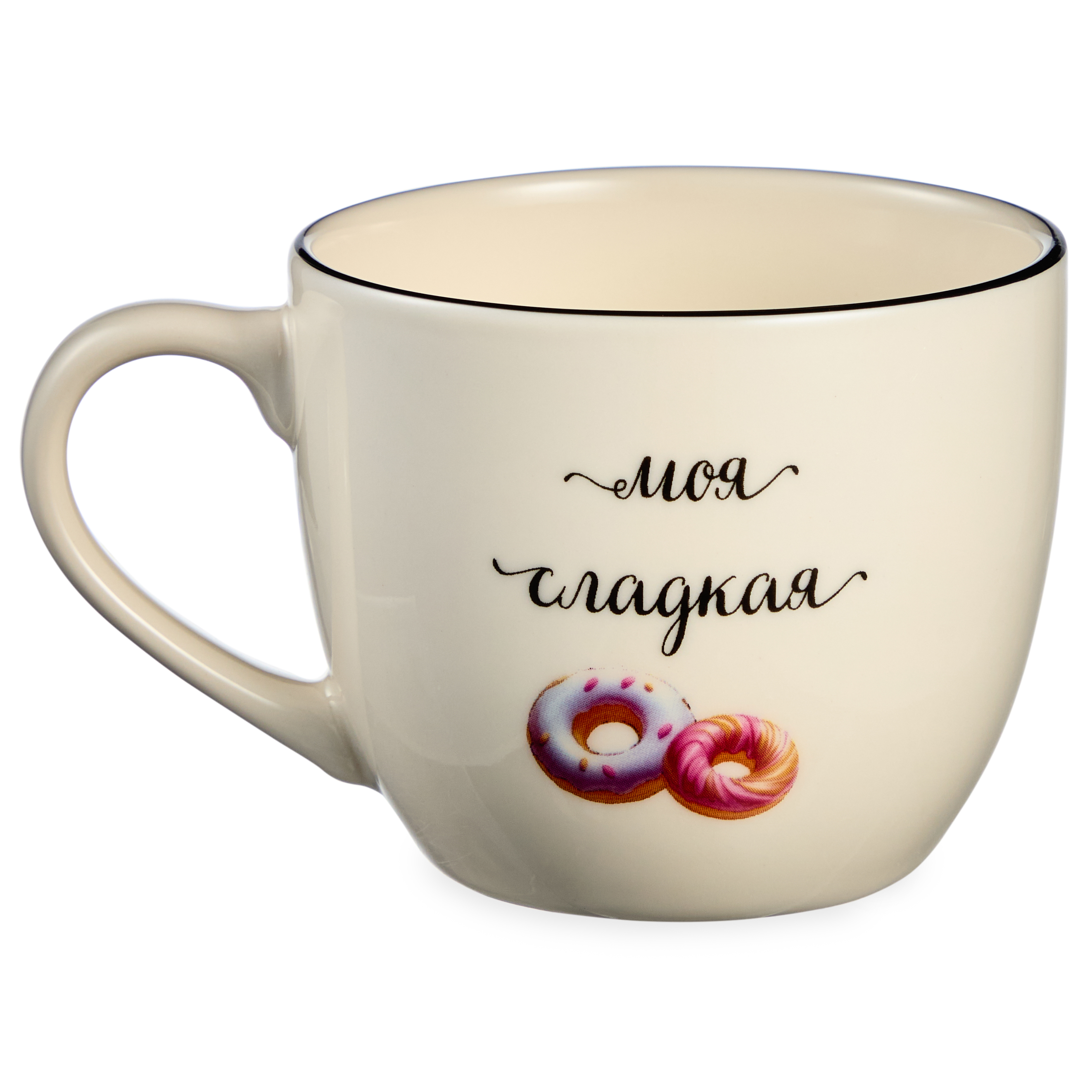 НАБОР ПОСУДЫ LEFARD, САМАЯ СЛАДКАЯ, 3 ПР., КРУЖКА 240МЛ, САЛАТНИК 500МЛ, ТАРЕЛКА 20, 5СМ