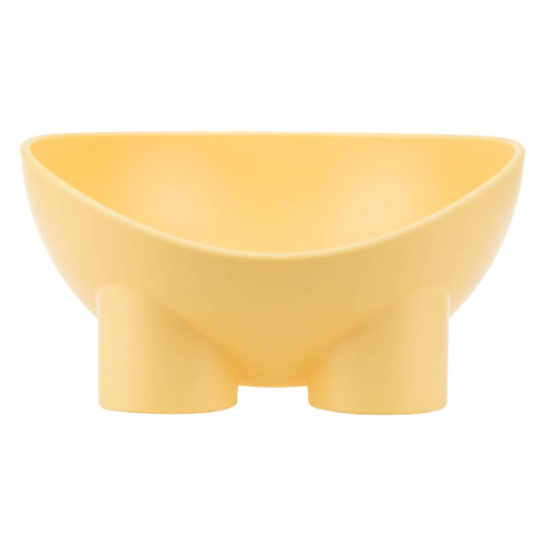 Миска для животных 0.3 л IDEA СЛОН М 1809, банановая