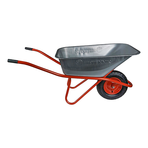 Тачка строительная 1-колесная 110л/200кг., 0,7мм. SPETSTEXNIK, PR16, 4.00х8, 12мм., 1/1