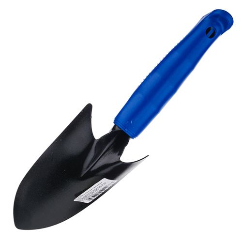 Совок посад. 300х160х75мм БОЛЬШОЙ цельнометаллический с пластм. ручкой, окрашенный, 3/10/