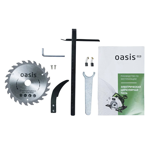 Пила электрическая циркулярная OASIS PC-140/140 Eco, 1/1