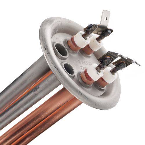 ТЭН 220V 2000W M4, изогнутый, из нержавеющей стали, полая трубка