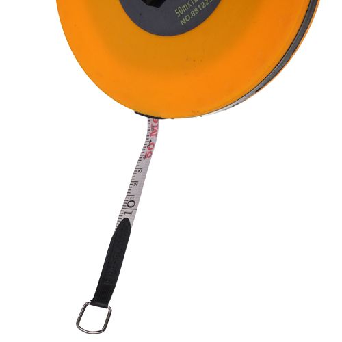 Лента мерная 50м*12мм, фиберглассовая лента, 1/40