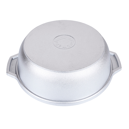 Кастрюля жаровня 3,0 л, со стеклянной крышкой. ж34 KUKMARA, 1/3