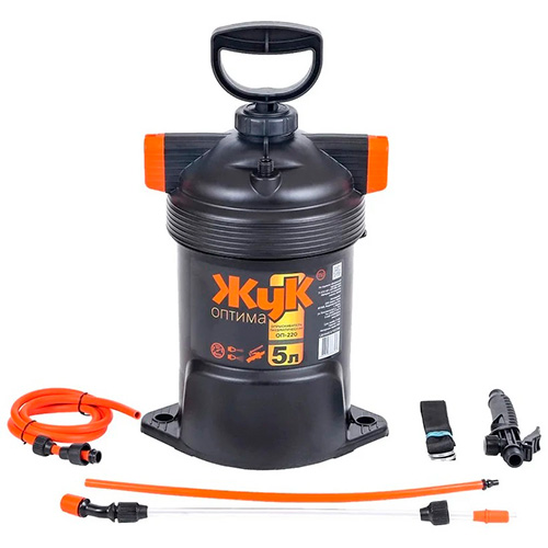 Опрыскиватель 5,0л ЖУК Оптима пневматический, ОП-220, 1/3