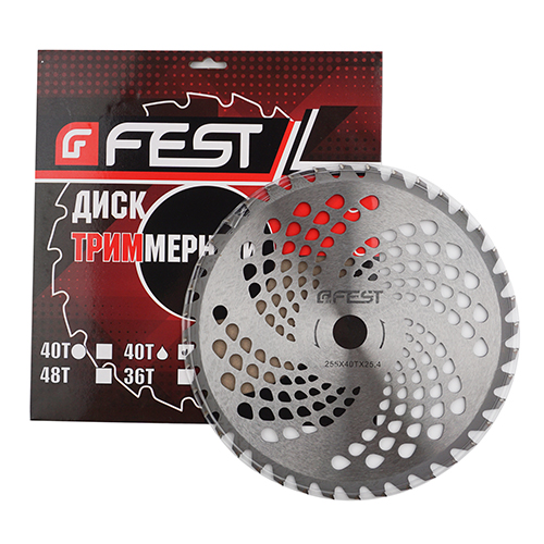 Диск триммерный FEST 255*48T*25,4 9, 1/50