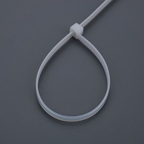 Хомут, стяжка, 300х4,7мм нейлон белый 50шт/уп, 5/200