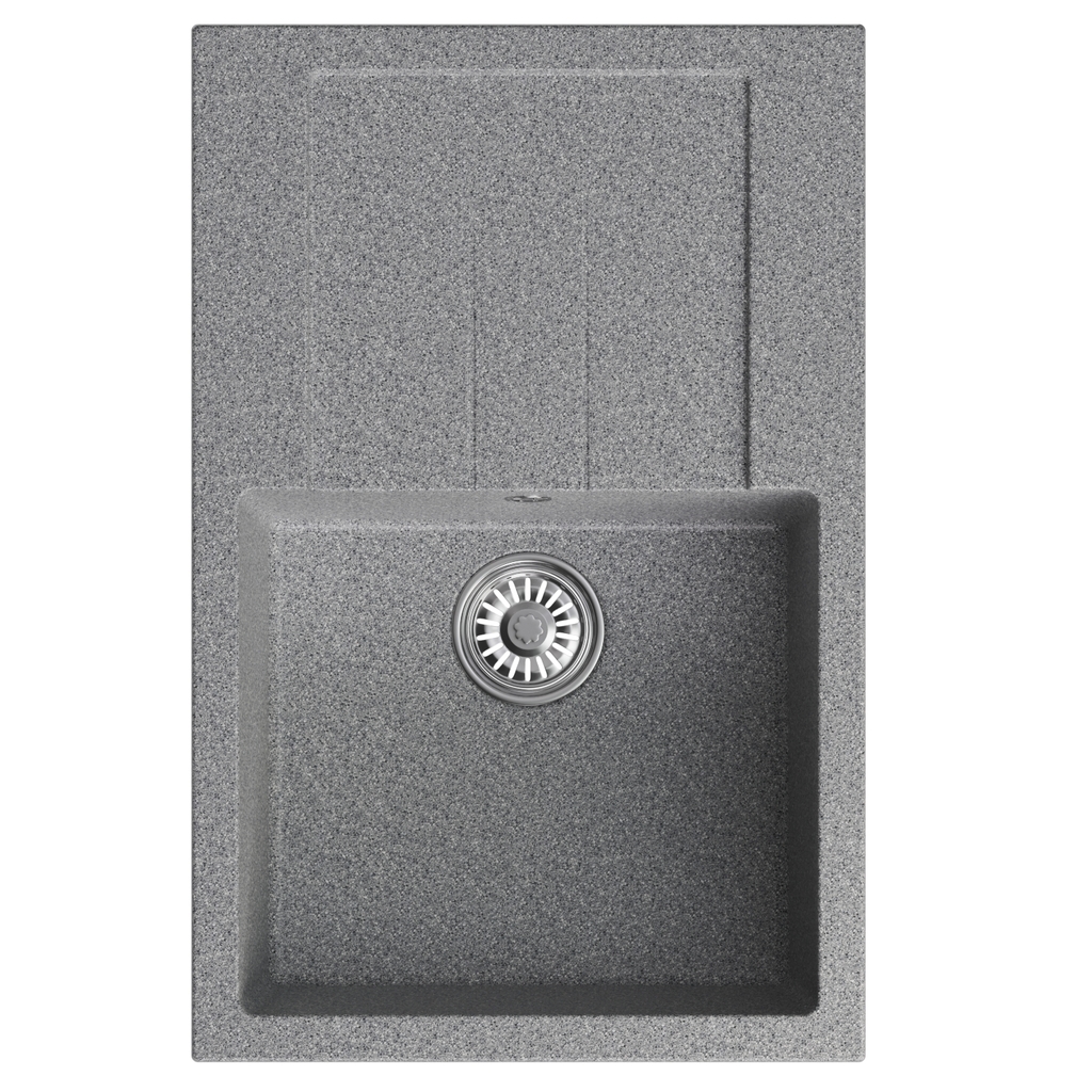 Мойка ML-GM31 с крылом, темно-серая, 309, 770*500*190мм NEW