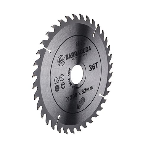 Диск пильный 200х32ммх36зуб+кольцо 30мм Барракуда, 1/25