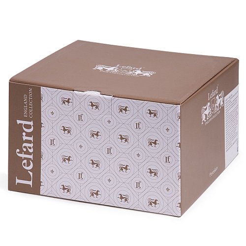 НАБОР КРУЖЕК LEFARD, GREY LACE, 4 ШТ. 400 МЛ