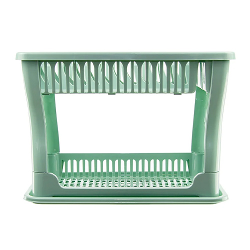 Сушилка для посуды IDEA М 1175, двухъярусная, фисташковая