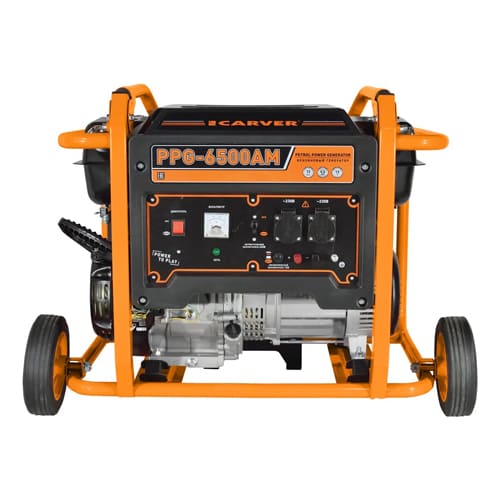 Генератор CARVER PPG- 6500АM, бензиновый
