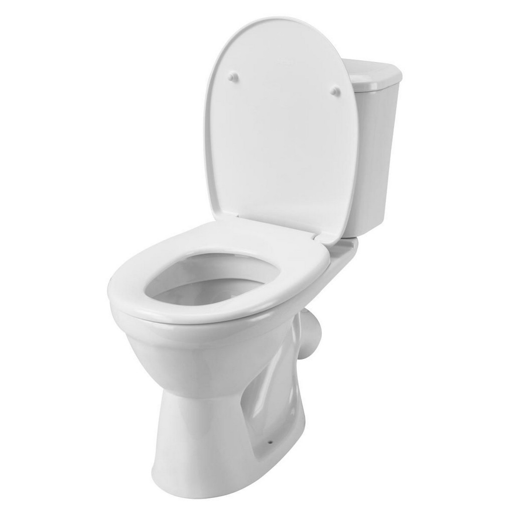 Унитаз-компакт, Бореаль 2РА, а/вспл М/Л, кос.вып, нижн.под, 2-кн.ар.Уклад, дюро/лифт/съём сид, Santek