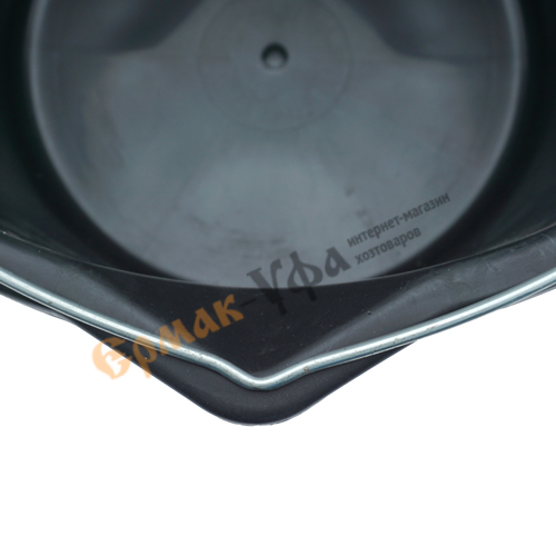 Ведро строительное круглое 20л черное, 5/1