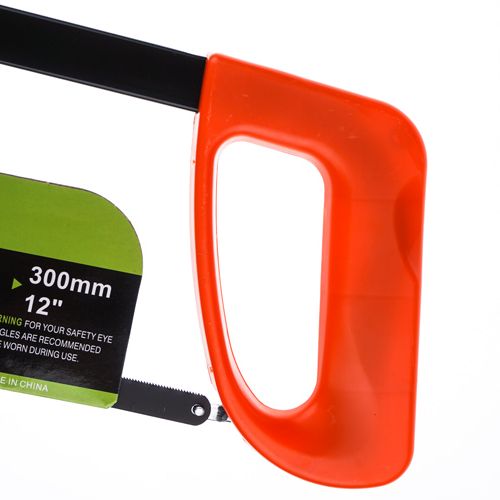 Ножовка по металлу 300мм, пластиковая ручка, 1/12/48
