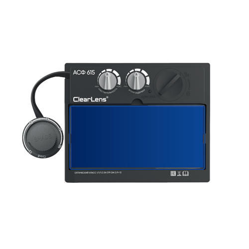 Маска сварочная хамелеон Парма ПРОФИ-615, с/фильтр100х45, DIN3/9-13, 4 сенсора