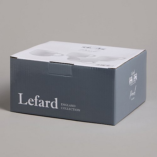 НАБОР КРУЖЕК LEFARD, PEARL, 4 ШТ. 300 МЛ