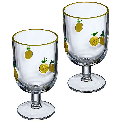 НАБОР БОКАЛОВ ДЛЯ ВИНА, FRUITY PINEAPPLE, ИЗ 2 ШТ. 350 МЛ