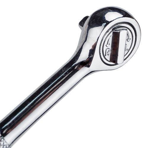 Ключ трещоточный 1/4, CrV, с переключателем, 1/200