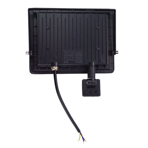 Прожектор светодиодный с датчиком движения 50W, 1/20