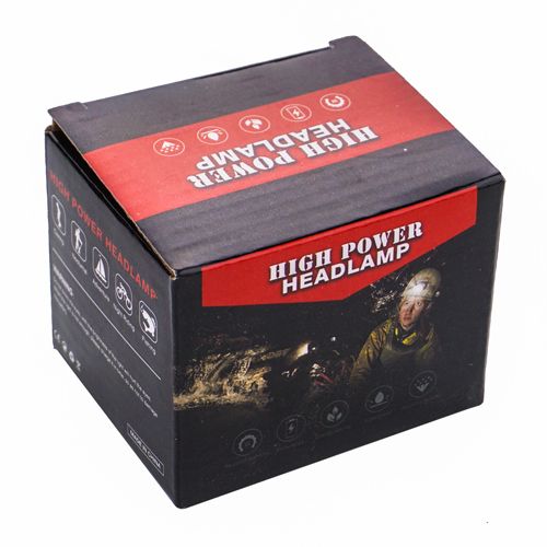 Фонарь аккумуляторный налобный, 1/60/240