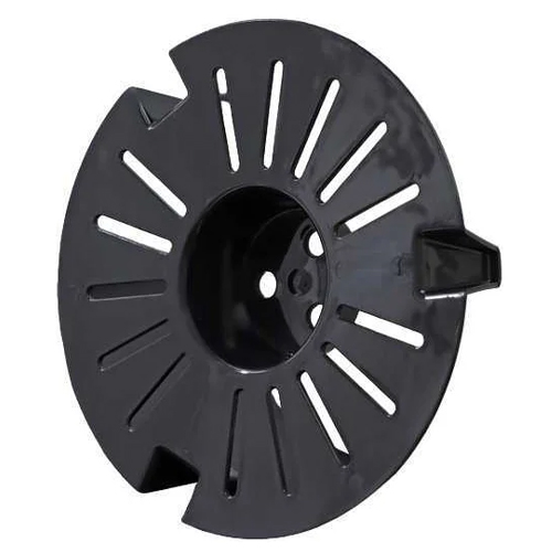 Горшок для цветов Волна d-250мм 8л с вкладышем, серый, 1/8