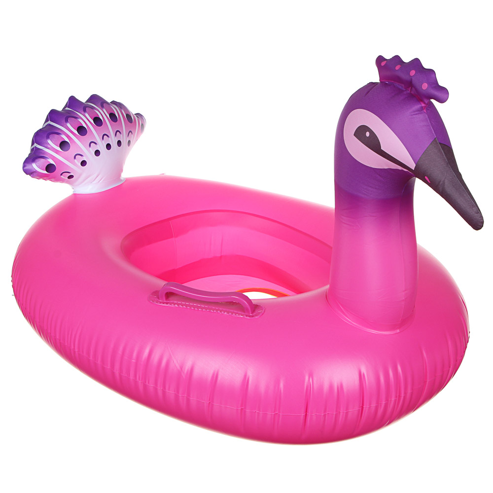 SILAPRO Круг надувной-трусы: "Животные", ПВХ, 66х51см, толщина 0.18мм