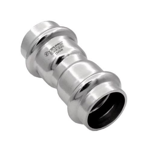 Муфта из нержавеющей стали 15×15 VER-PRO, VIEIR VPS1515, 10/100