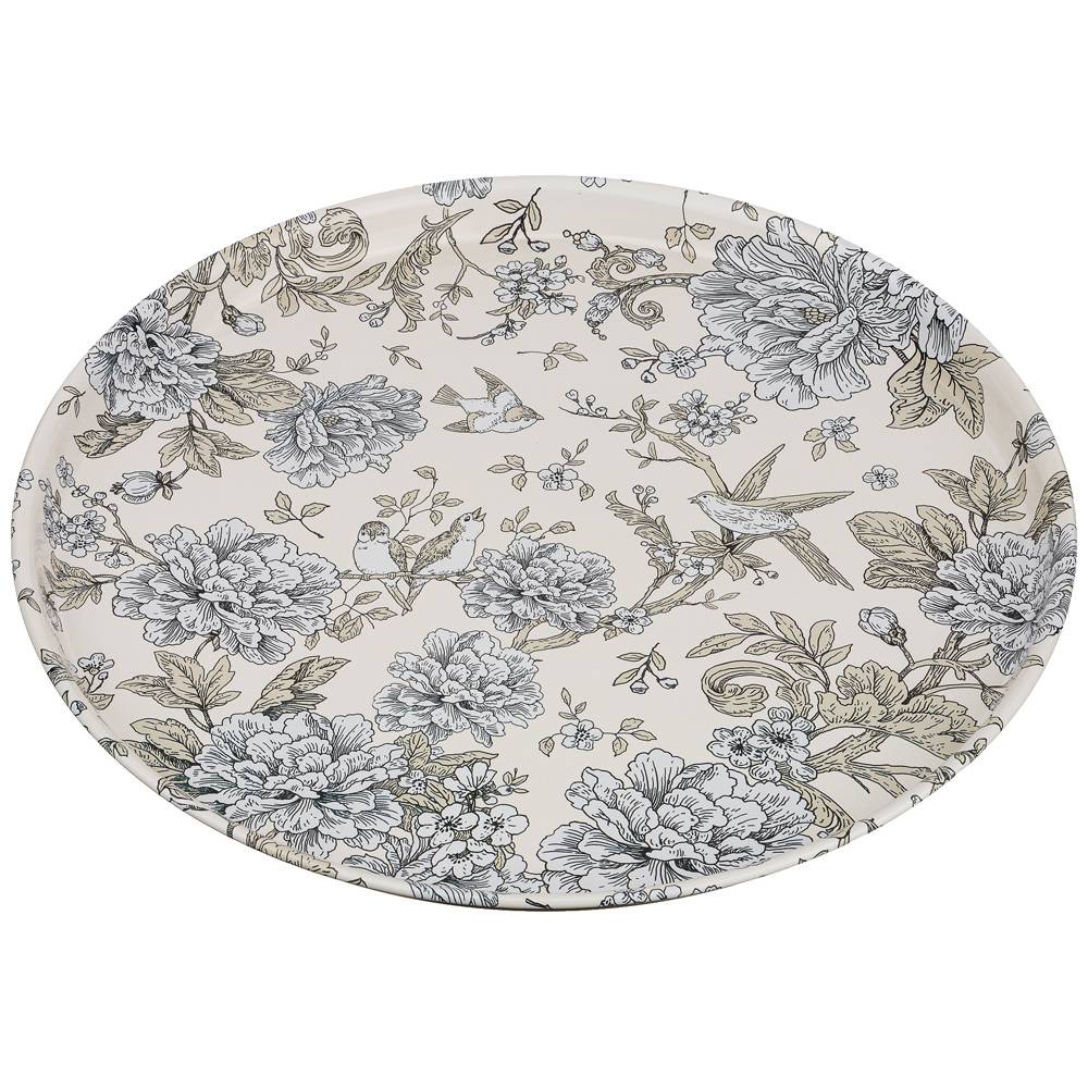 ПОДНОС СЕРВИРОВОЧНЫЙ AGNESS, ROYAL GARDEN, 33*2, 1 СМ