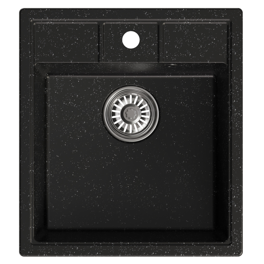 Мойка ML-GM28 черная, 308, 450*500*190мм NEW