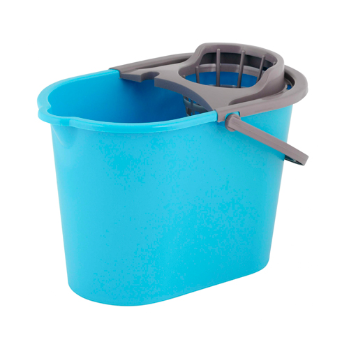 Ведро для уборки 10л полиэт с отжимом, Альтернатива, м1012, 1/8