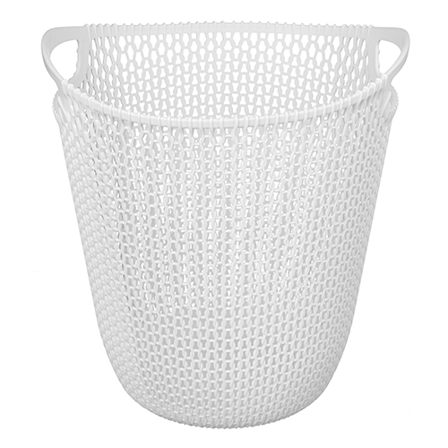 Корзина универсальная 7 л Homver Velvet 221302021/03, светло-серая