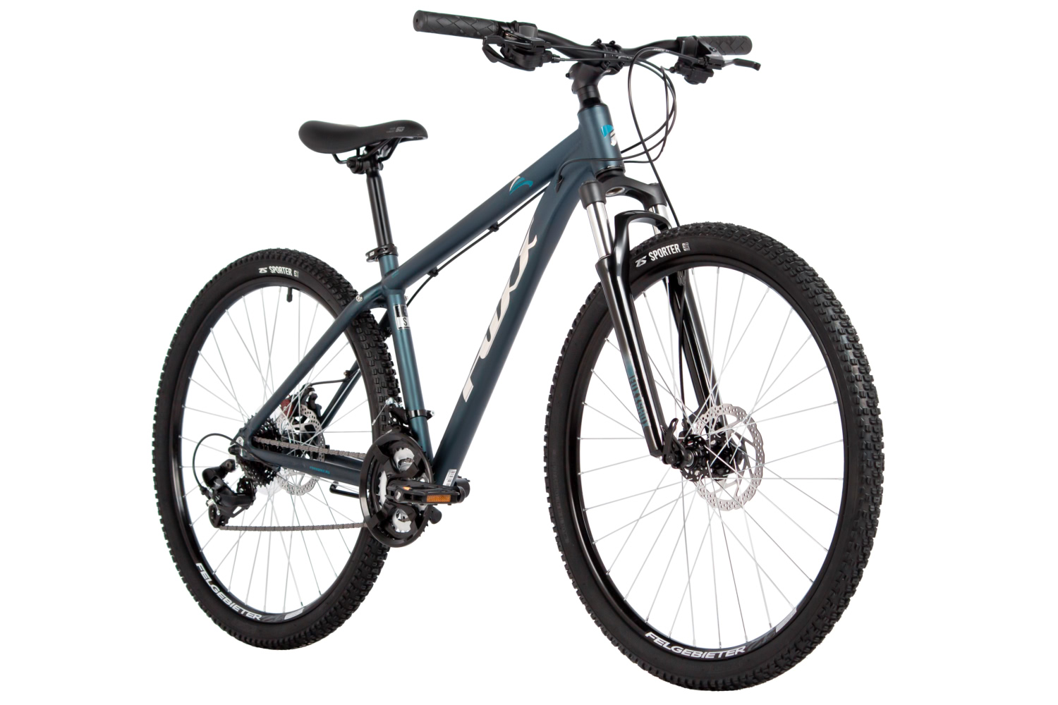 Велосипед FOXX 27.5" ATLANTIC синий, алюминий, размер 16
