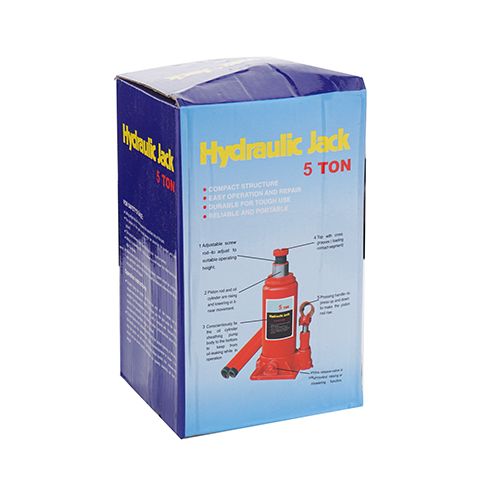 Домкрат гидравл. бутылочный 5т высота подъема 216-413мм, 1/5