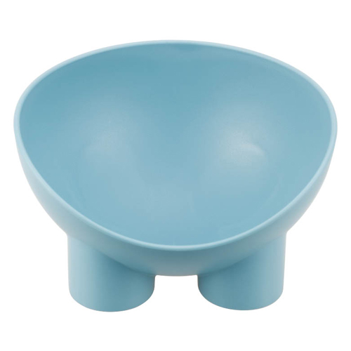 Миска для животных 0.3 л IDEA СЛОН М 1809, серо-голубая