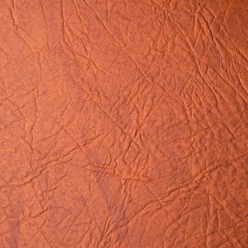 Табурет Великан, кож. зам. коричневый 344 ножки: медь, высота 45см, диам. сиденья 38см, труба 22, 2/4