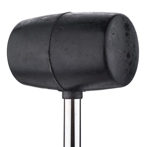 Киянка 350гр, черная, стальная обрезиненная ручка, 1/60