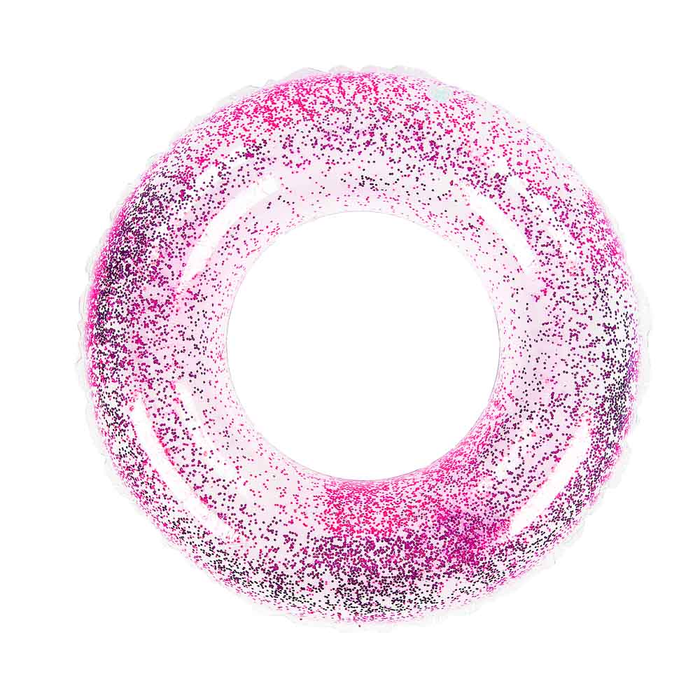 SILAPRO Круг надувной с блестками, d75см, ПВХ 0.18мм