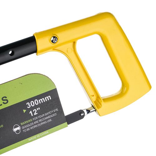 Ножовка по металлу 250-300мм, металлическая ручка, 1/12/48
