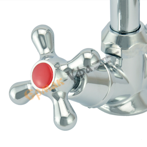 Смеситель для раковины ISTOK LIFE двуручный, крепление гайка 0402. 713, 1/10