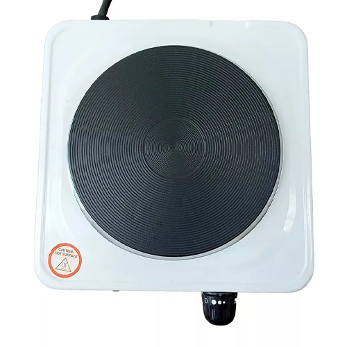 Плитка электрическая MAXTRONIC MAX-АТ-001 WH белая 1 конф, 1000Вт, чаша, размер 20,5*20,5*6см, 1/12