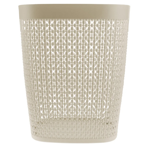 Корзина для бумаг 10 л IDEA ПИРУЛА М 2500, латте