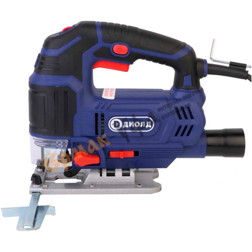Лобзик эл 850 Вт ПЛЭ-1-07М ДИОЛД, 3000 ход/мин, 100 мм пропил, 1/5