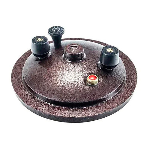 Казан 8,0 л Афганский с ручками двухцветный, алюминевый, 1/6