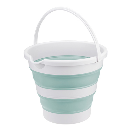 Ведро складное 5 л IDEA ФЛЕКС М 2414, морская волна