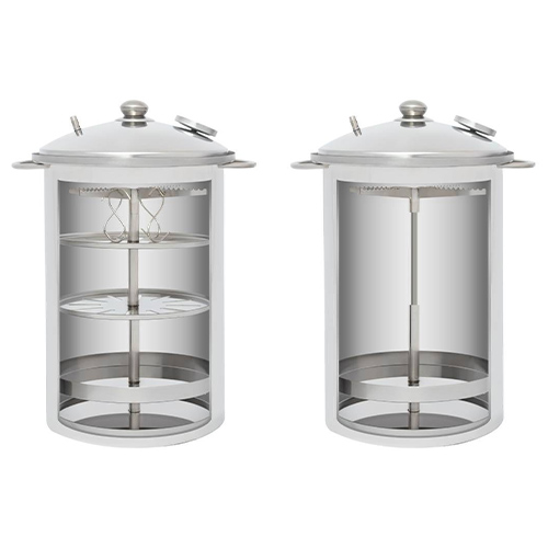 Коптильня с гидрозатвором АЛКОВАР вертикальная