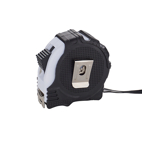 Рулетка 7. 5м х 25мм, обрезиненный корпус, 3 фиксатора Барракуда, 1/12/60