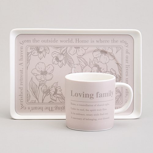 ЧАЙНЫЙ НАБОР LEFARD 210MЛ, LOVING FAMILY, НА 1 ПЕРСОНУ