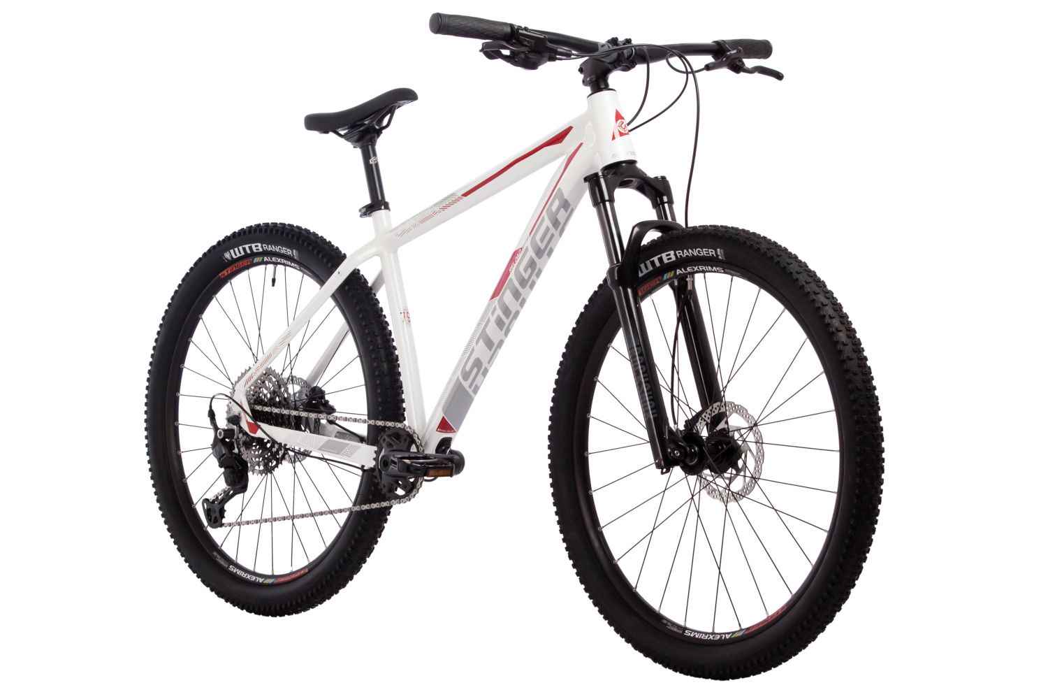 Велосипед STINGER 27.5, RELOAD EVO белый, алюминий, размер 16,